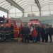 Exercițiu de alarmare, evacuare și de stingere a incendiilor la o stație de distribuție a carburanților din orașul Nădlac